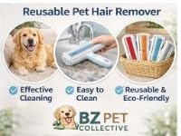Reusable Pet Hair Remover Roller – Self Cleaning Dog & Cat Fur Remover for Couch, Carpet & Clothing